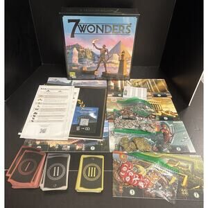 7 Wonders Board Game By Antoine Bauza Repos Productions Card Drafting Complete